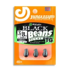Ryugi Free Rig Weights Black Beans TG Sinker