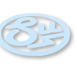 Swimbait Underground Circle SU Transfer Sticker