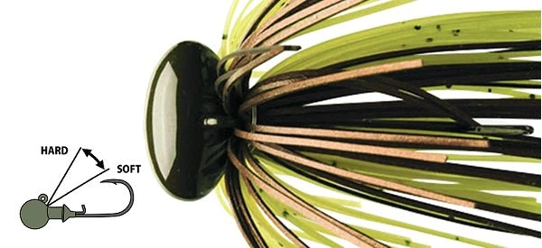 Deps Head Lock Weedless Jigs Football Jigs 3 Deps Head Lock Weedless Jigs Football Jigs