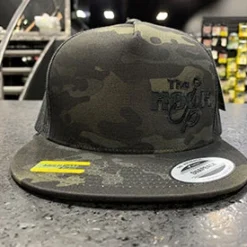 The Hook Up Tackle Multicamo Logo Snapback Hat Hats