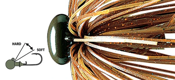 Deps Head Lock Weedless Jigs Football Jigs 6 Deps Head Lock Weedless Jigs Football Jigs