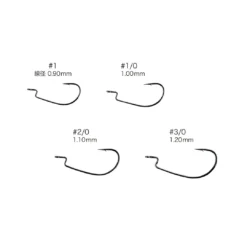 Nogales Hooking Master Heavy Class LTD Worm Hooks