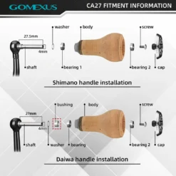 Gomexus Power Knob Cork CA27