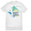 Big Bass Dreams Never Settle Graphic Tee Short Sleeve Shirts